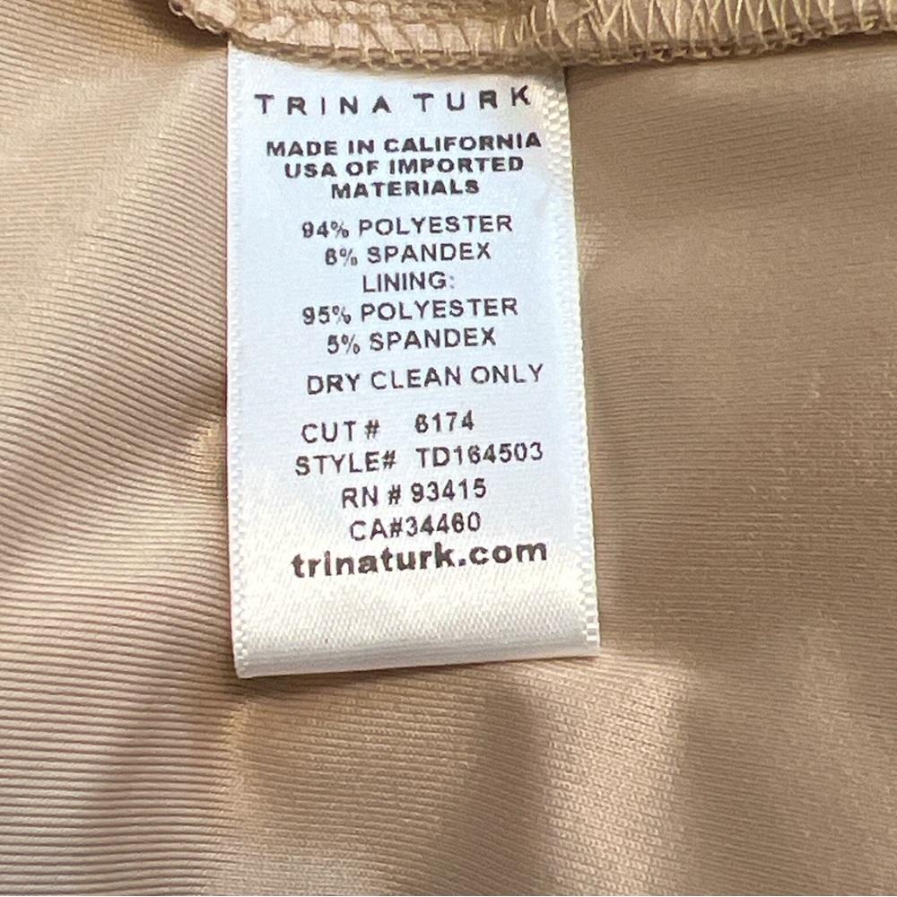 ❤️Trina Turk NWT Multi-Colored Boatneck Dress.  Size 8. - Picture 7 of 7